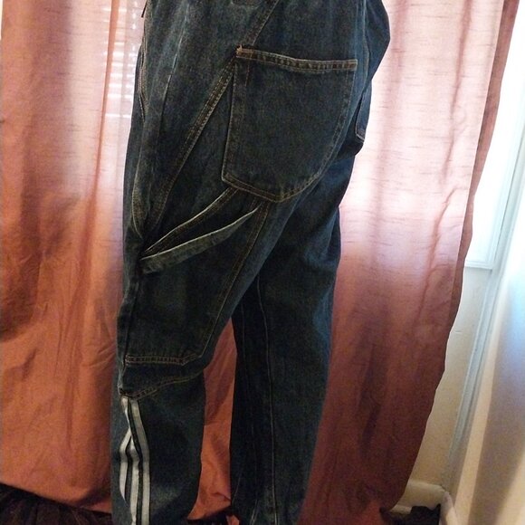 Adidas Originals Unisex Ivy Park Denim Track Pant - Picture 4 of 10